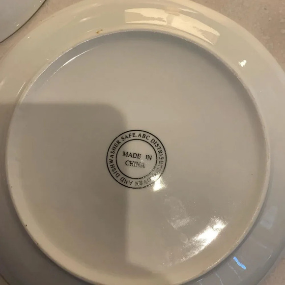 Set 6 “Apple Pie” 8.25" Dessert Plates - Picture 2 of 5